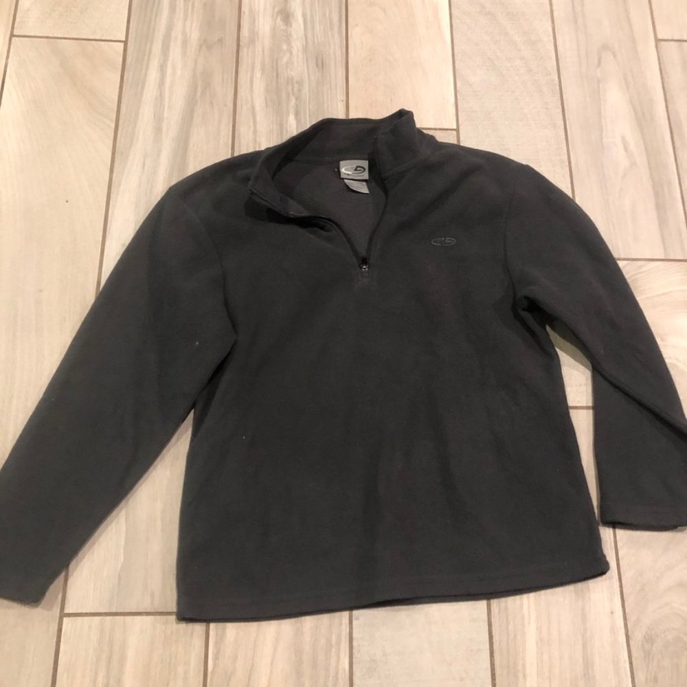 c9 by champion fleece quarter zip long sleeve s